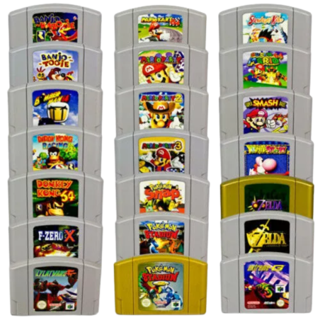 Pack videojuegos nintendo 64